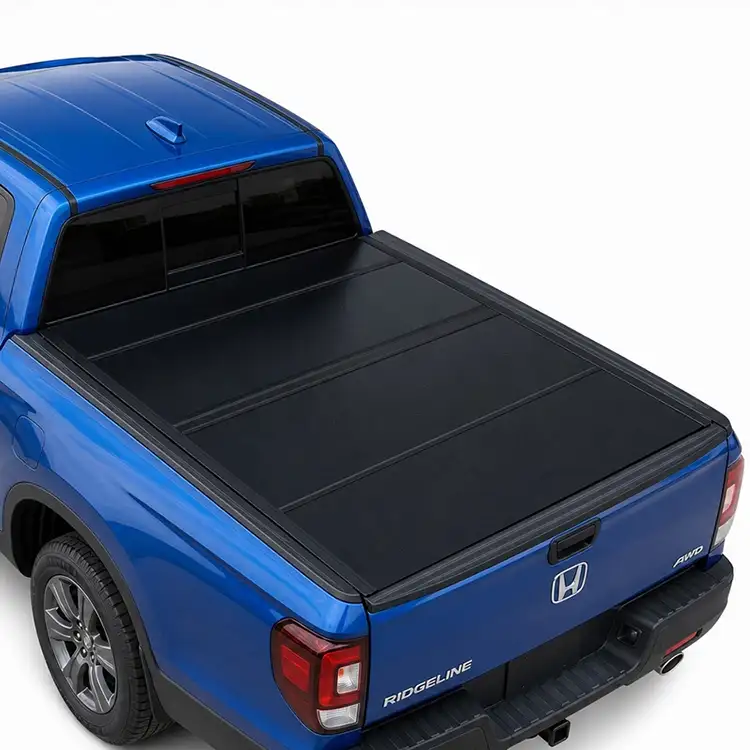 Capa rígida quádrupla dobrável de perfil baixo para Honda Ridgeline
